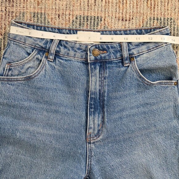 ROLLA'S Original High Rise Straight Jeans, size 28 - Picture 3 of 6